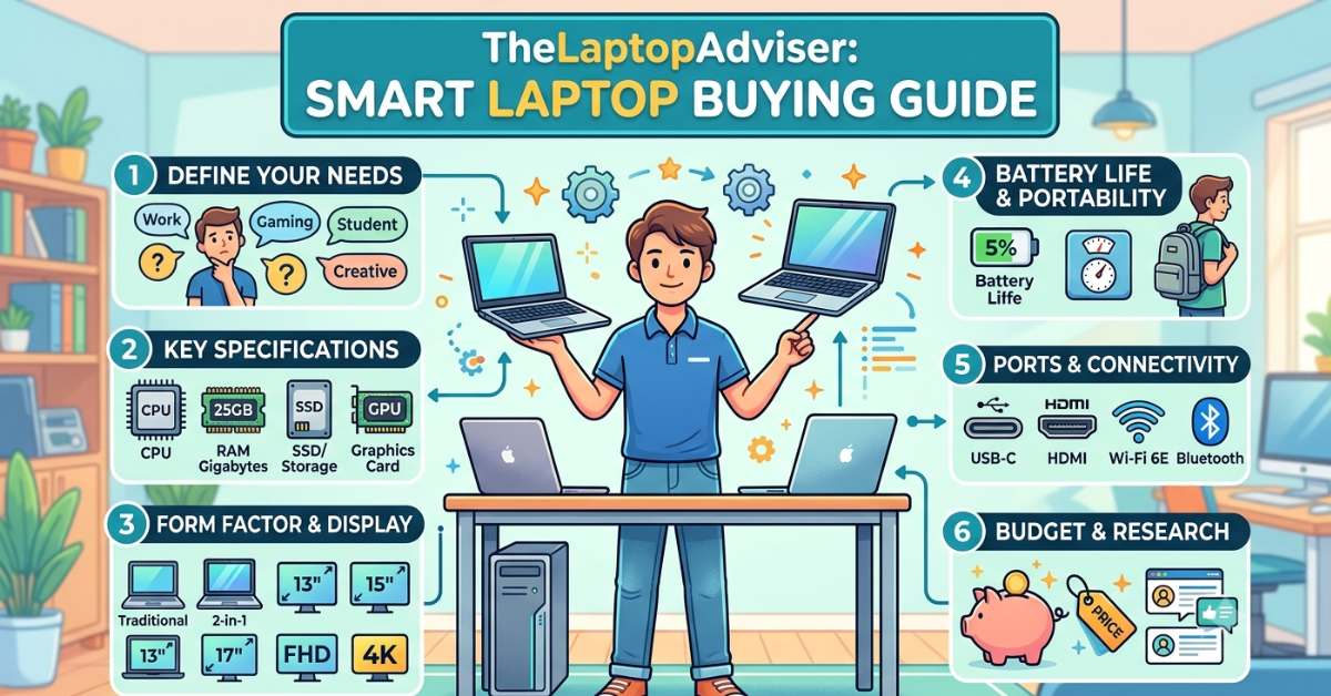 Buyer Guides TheLaptopAdviser: Smart Laptop Buying Guide