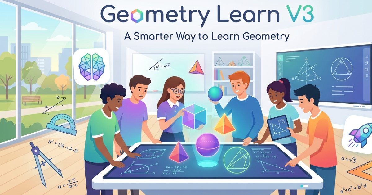 Geometry Learn V3: A Smarter Way to Learn Geometry