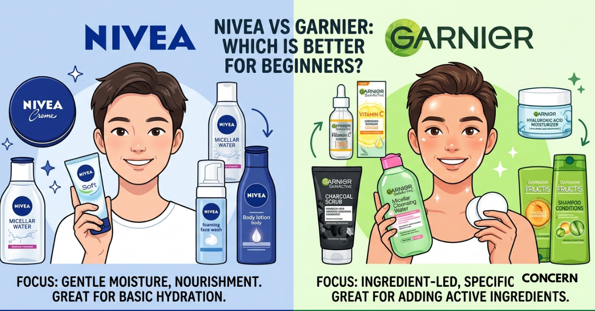 Nivea vs Garnier: Which Is Better for Beginners?