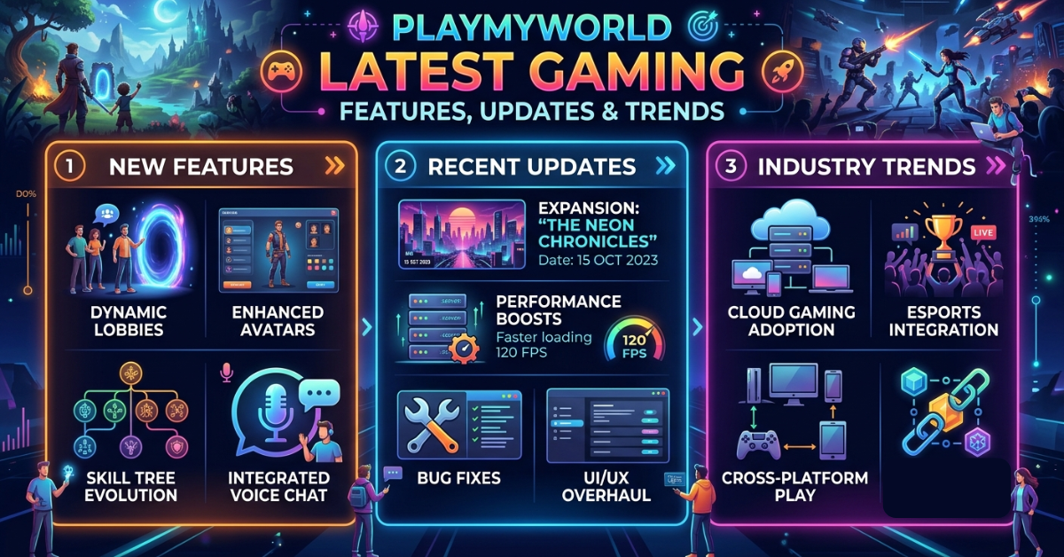 PlayMyWorld Latest Gaming: Features, Updates & Trends