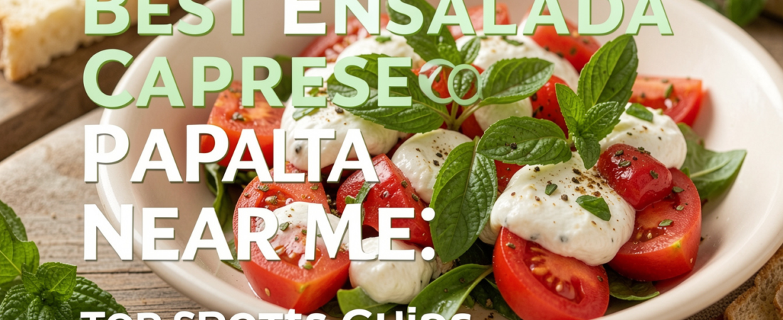 Best Ensalada Caprese con Palta Near Me: Top Spots Guide