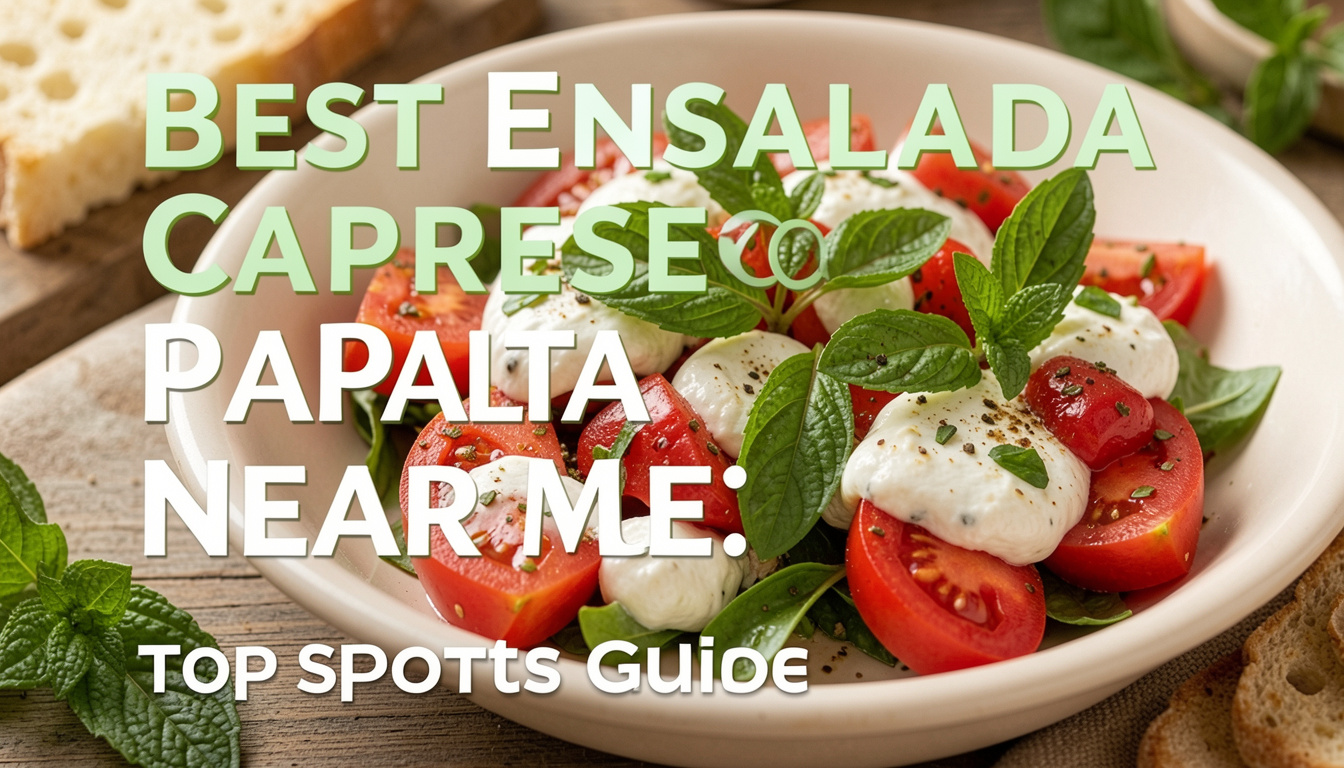 Best Ensalada Caprese con Palta Near Me: Top Spots Guide